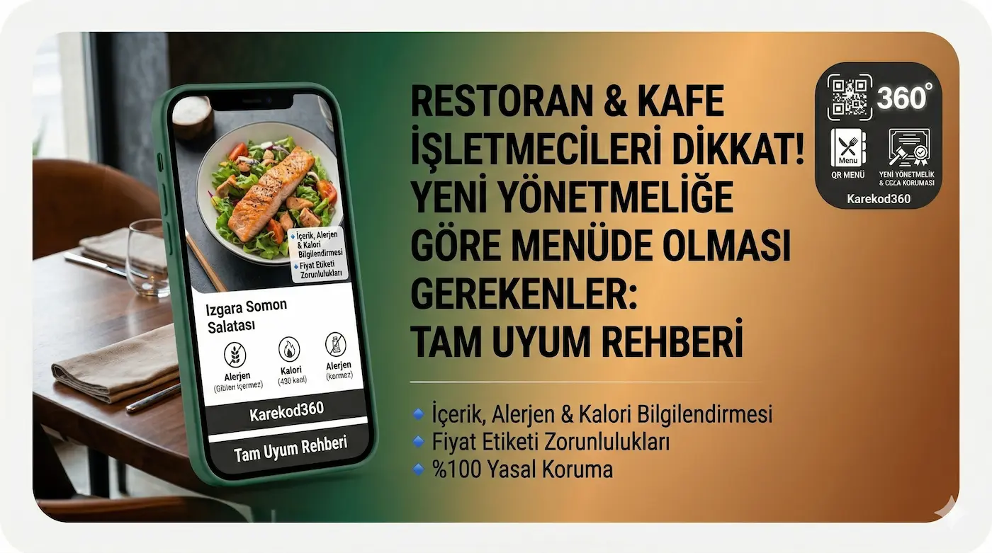 İdari Para Cezalarından Korunun: Yeni Yönetmeliğe Göre Menüde Olması Gerekenler